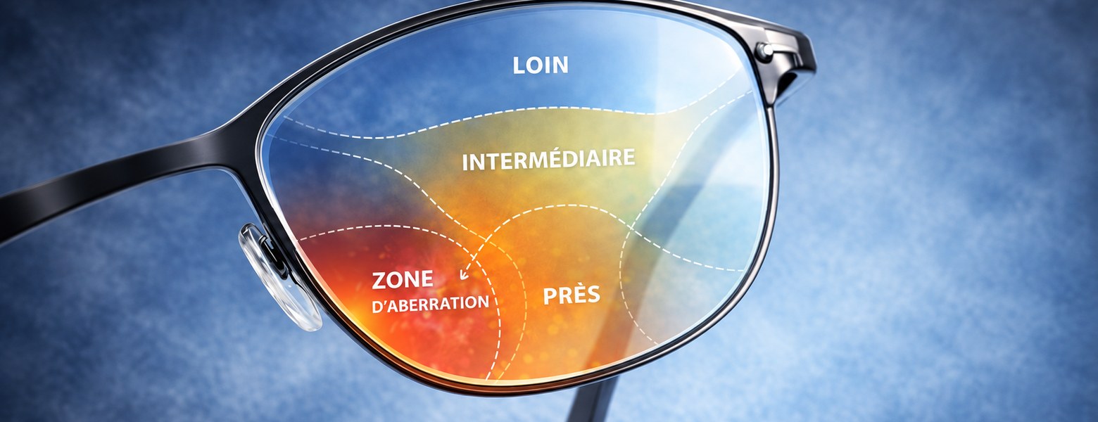 Porteur de verres progressifs
